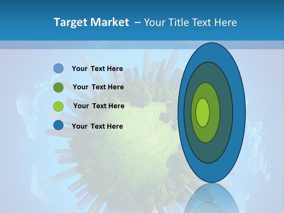 Circle Ecology Copy PowerPoint Template