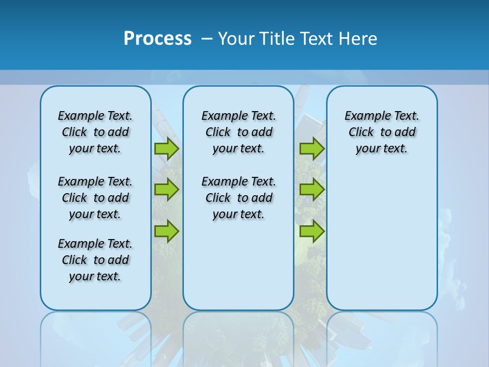 Circle Ecology Copy PowerPoint Template