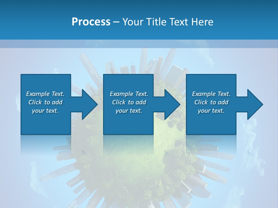 Circle Ecology Copy PowerPoint Template
