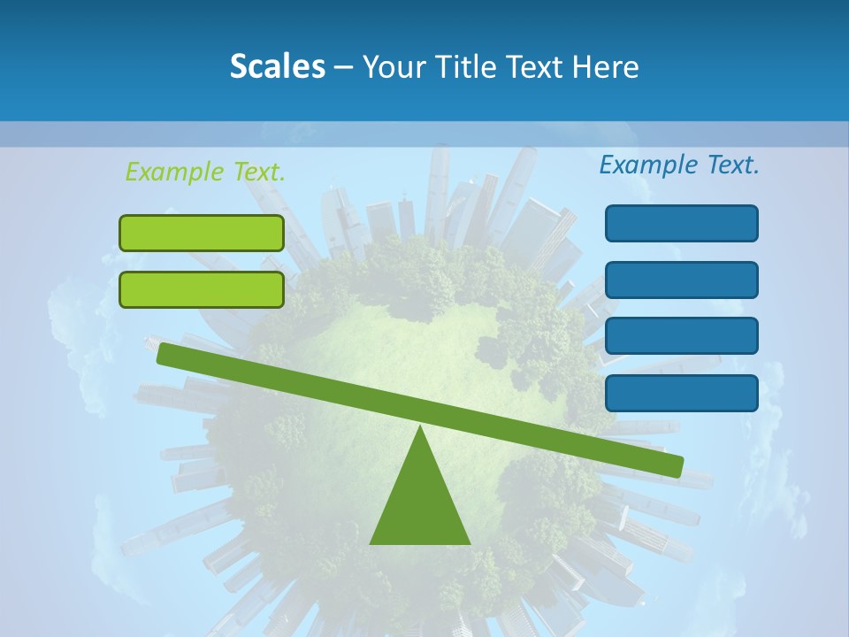 Circle Ecology Copy PowerPoint Template