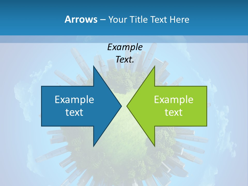 Circle Ecology Copy PowerPoint Template