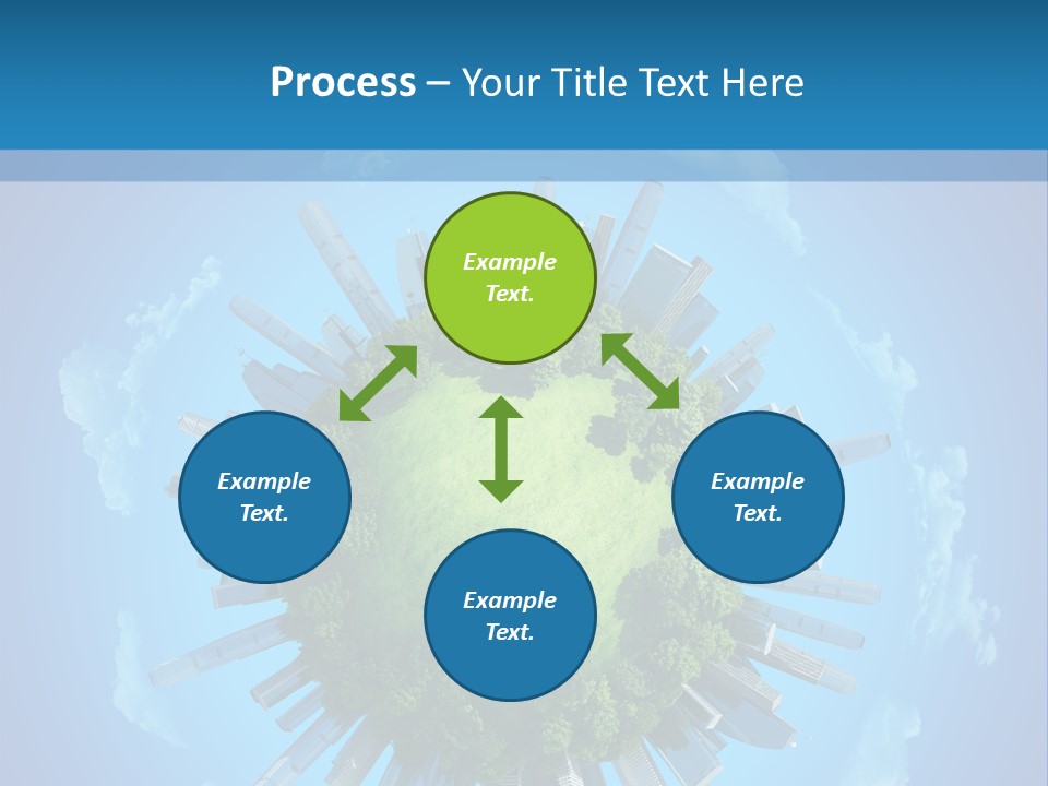 Circle Ecology Copy PowerPoint Template