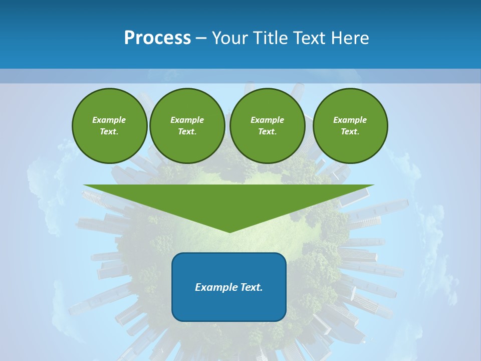 Circle Ecology Copy PowerPoint Template