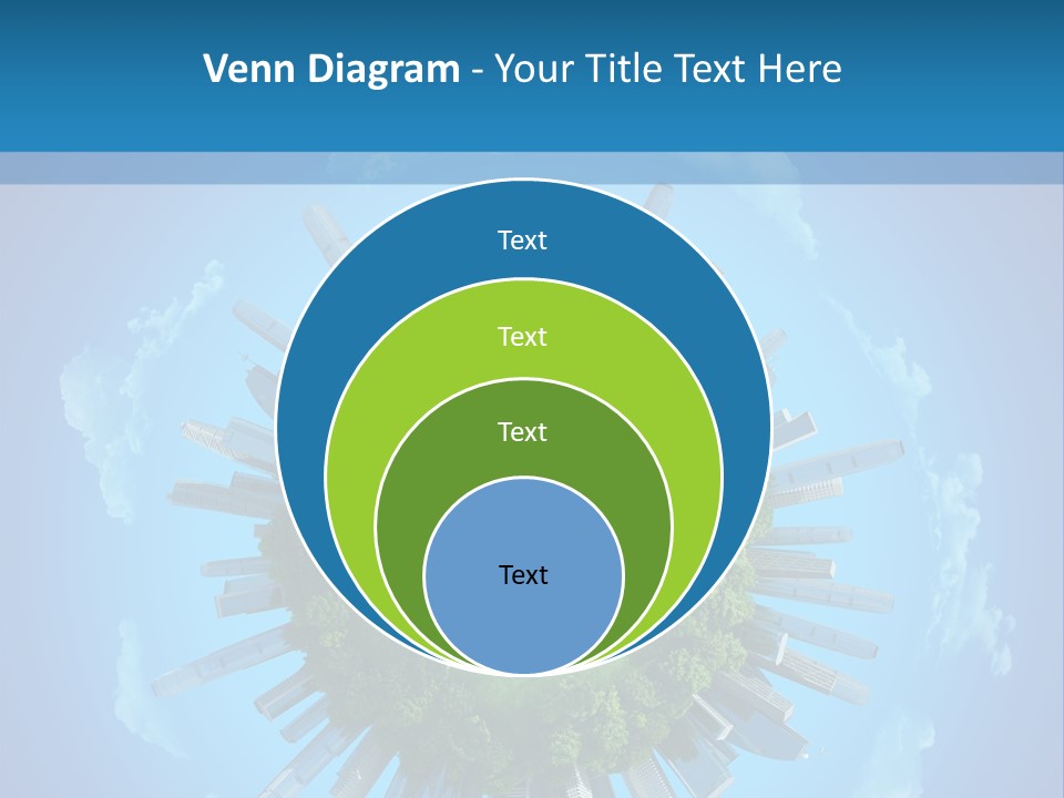 Circle Ecology Copy PowerPoint Template