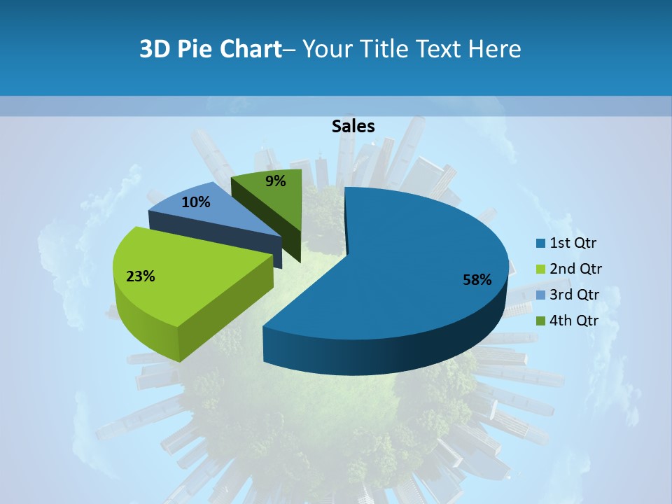 Circle Ecology Copy PowerPoint Template