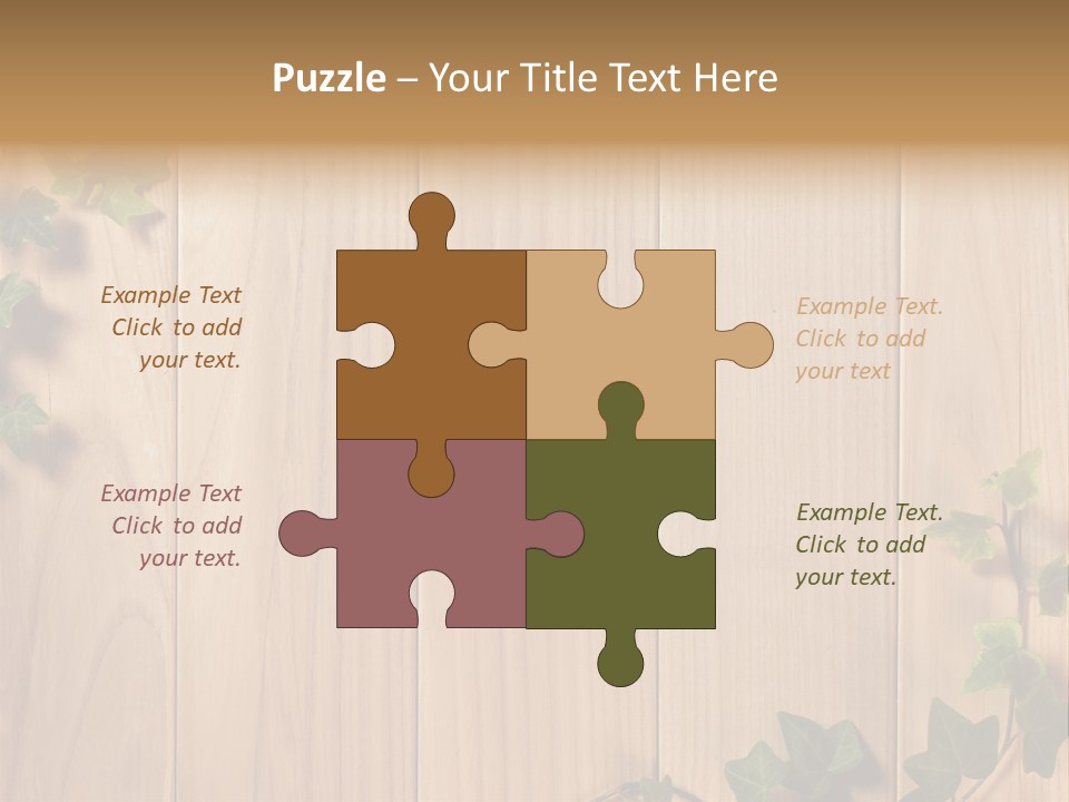 Timber Design Nature PowerPoint Template