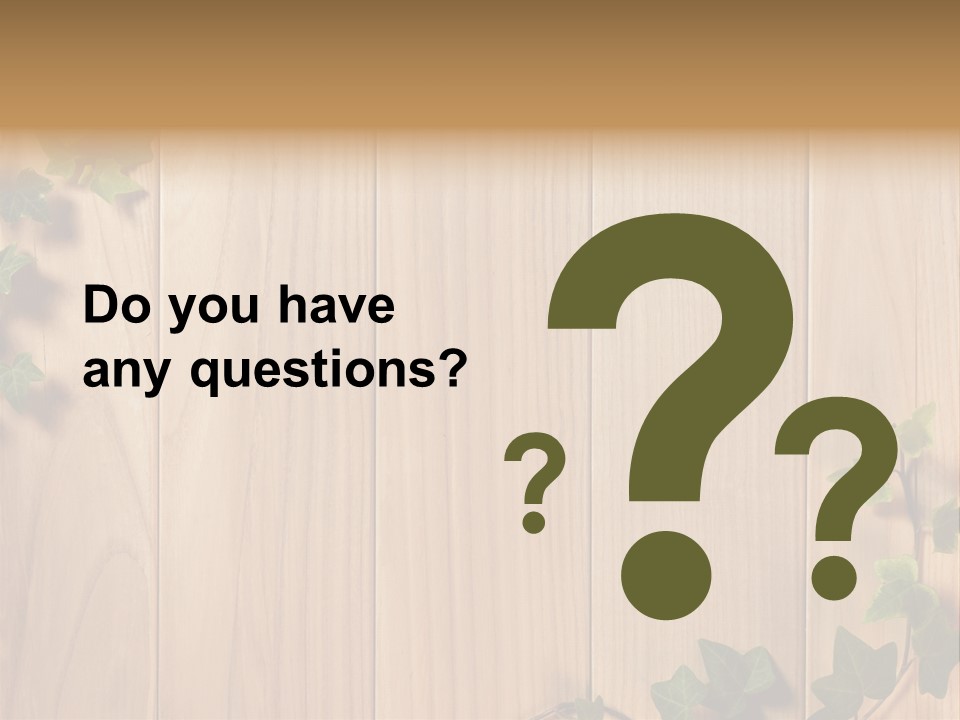 Timber Design Nature PowerPoint Template