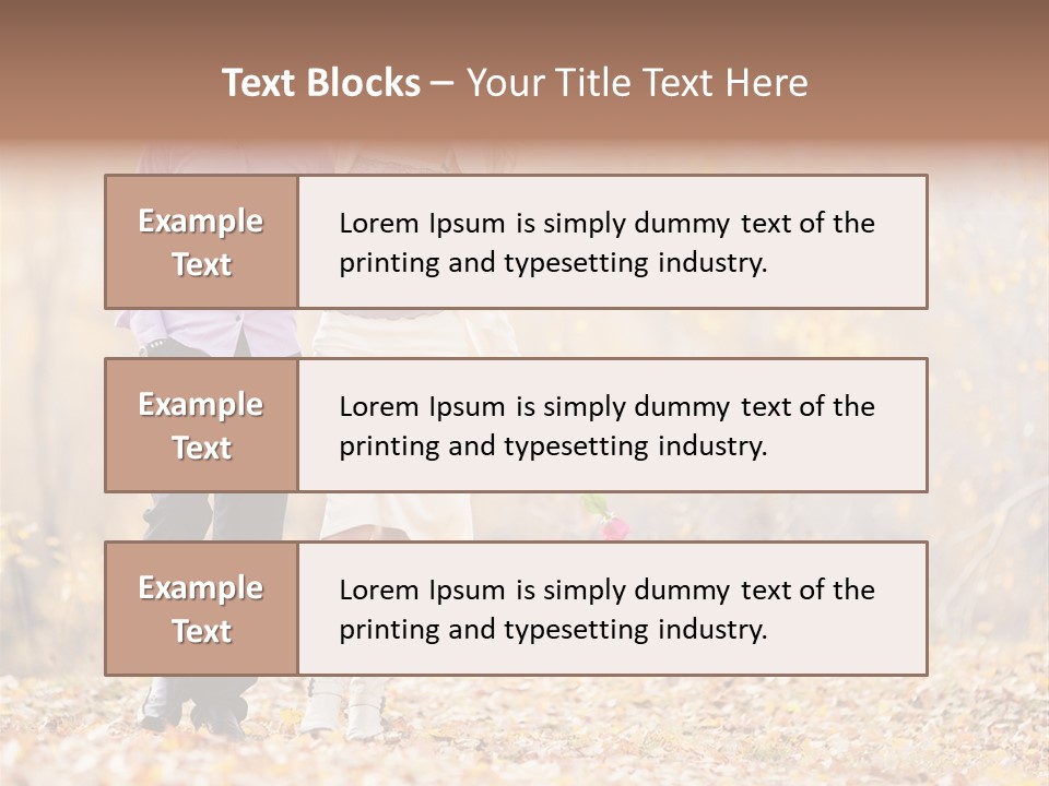 Romantic Fun Casual PowerPoint Template