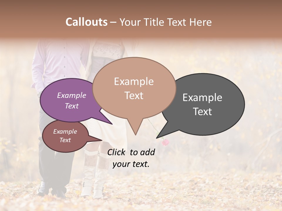 Romantic Fun Casual PowerPoint Template