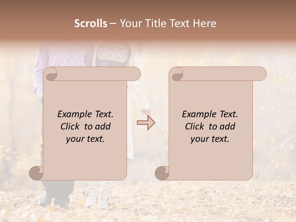Romantic Fun Casual PowerPoint Template