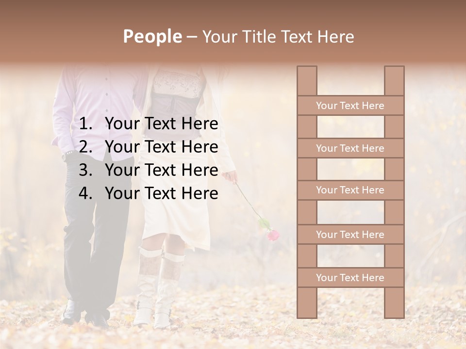 Romantic Fun Casual PowerPoint Template