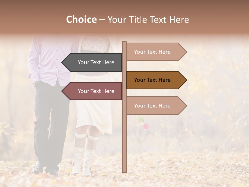 Romantic Fun Casual PowerPoint Template