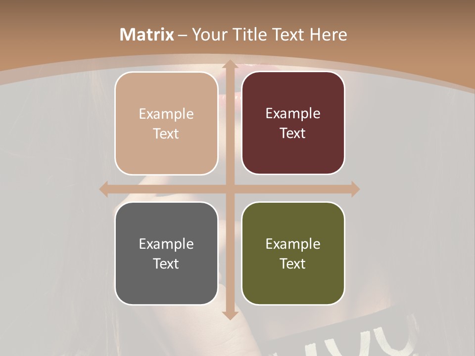 One Style Glamor PowerPoint Template