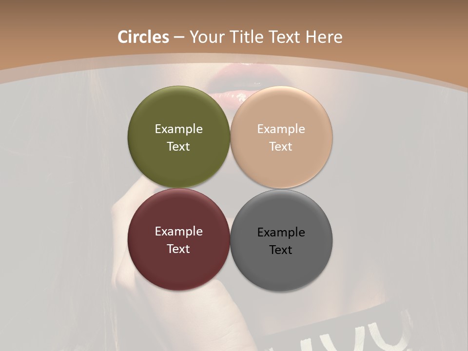 One Style Glamor PowerPoint Template