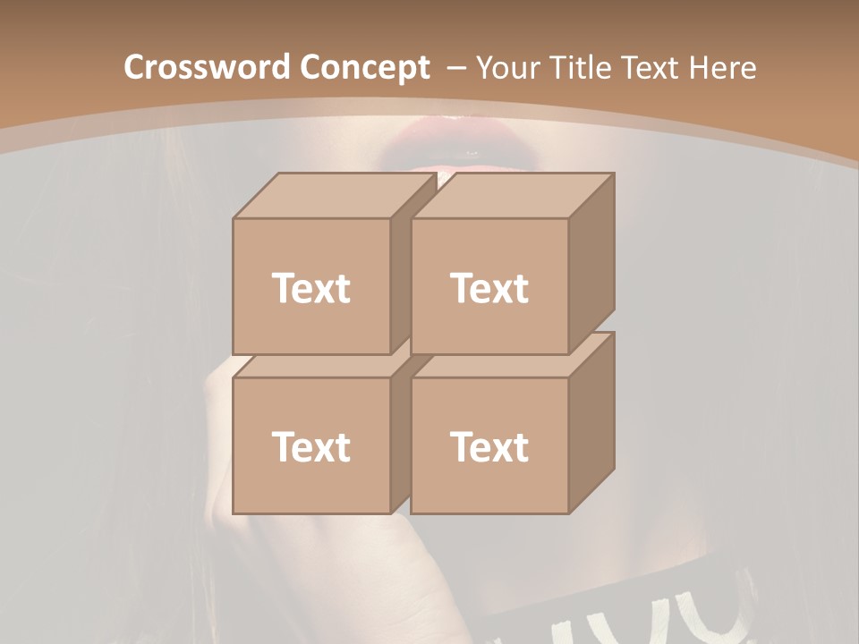 One Style Glamor PowerPoint Template