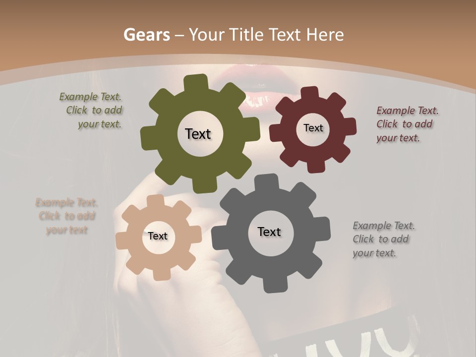 One Style Glamor PowerPoint Template