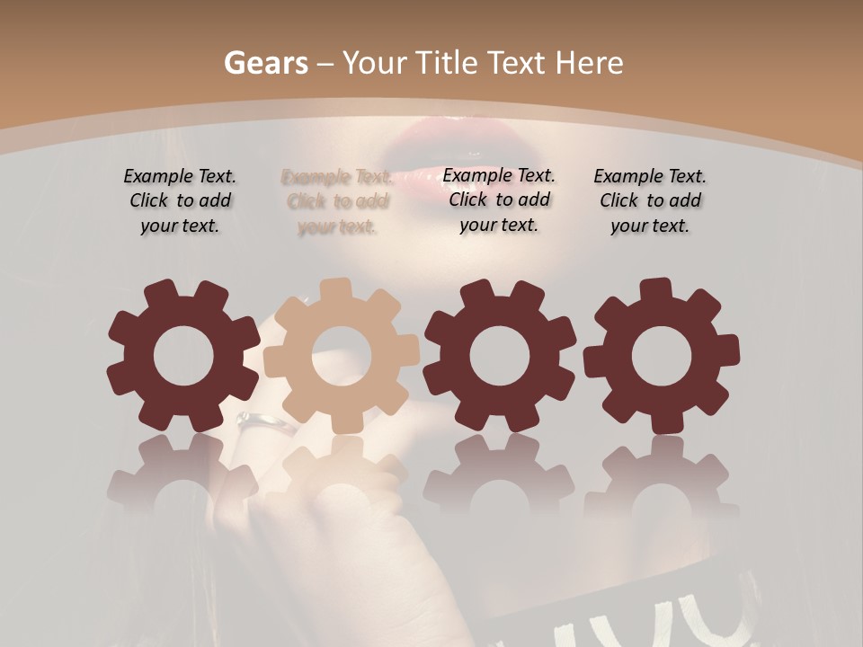 One Style Glamor PowerPoint Template