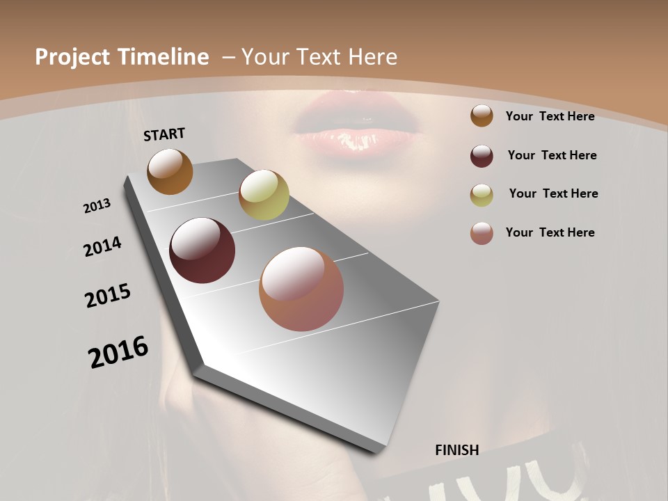 One Style Glamor PowerPoint Template