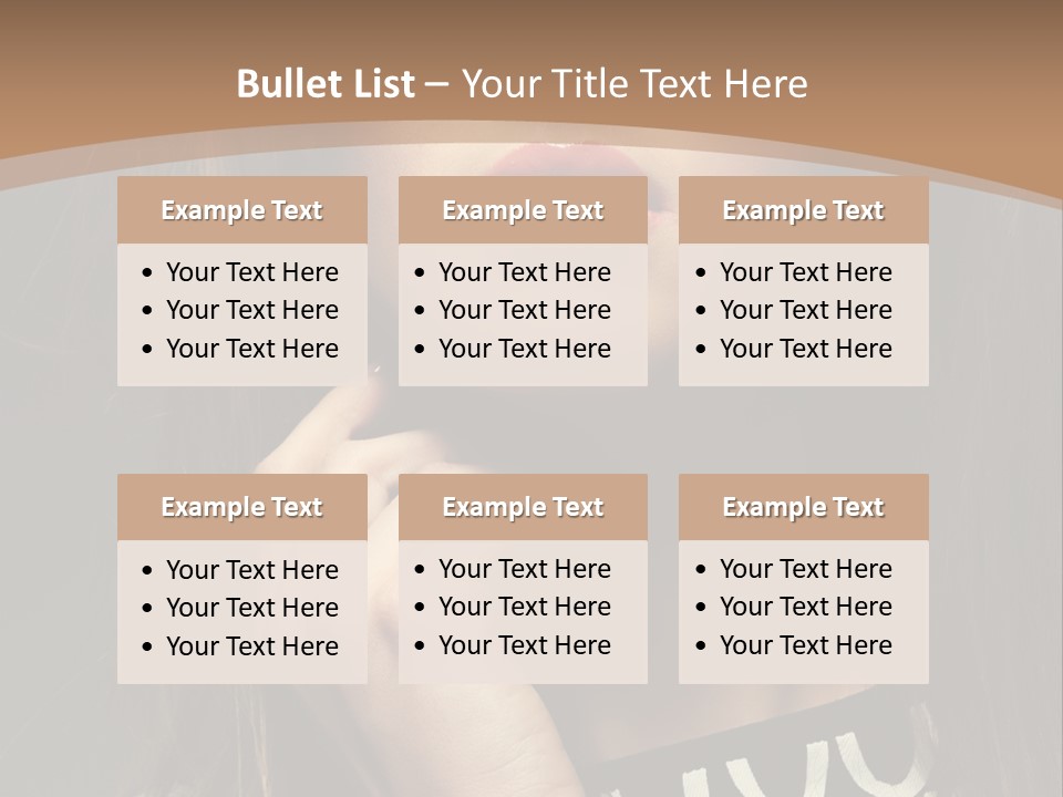 One Style Glamor PowerPoint Template