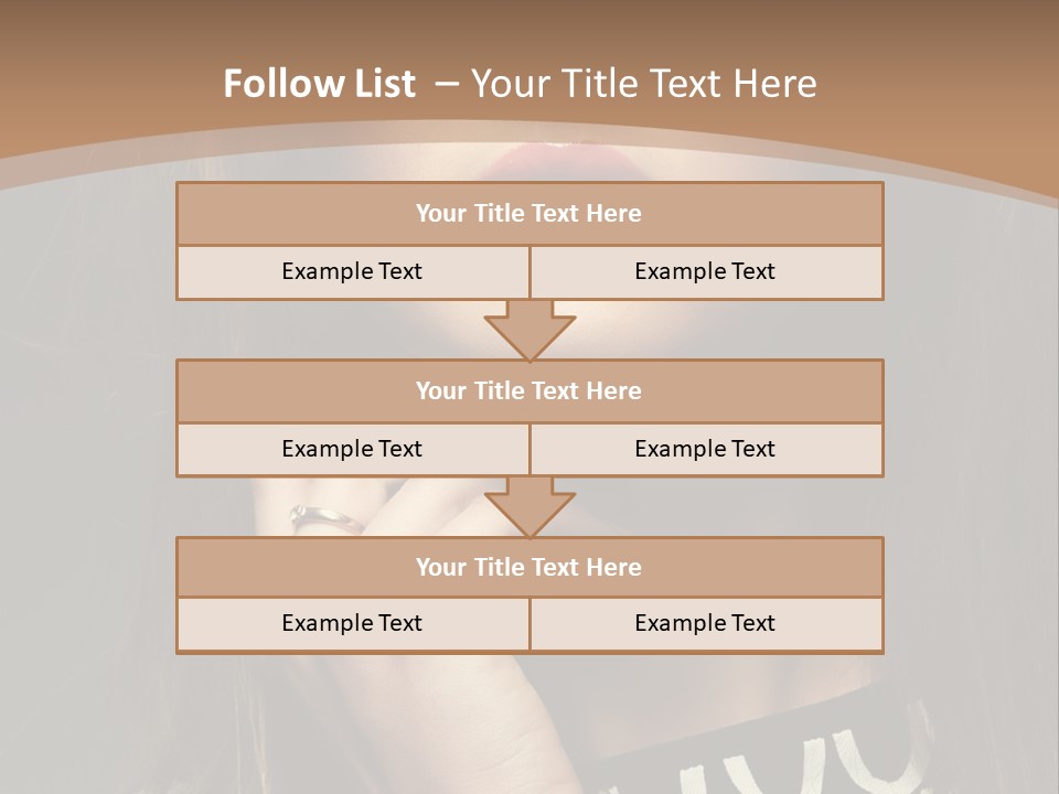 One Style Glamor PowerPoint Template