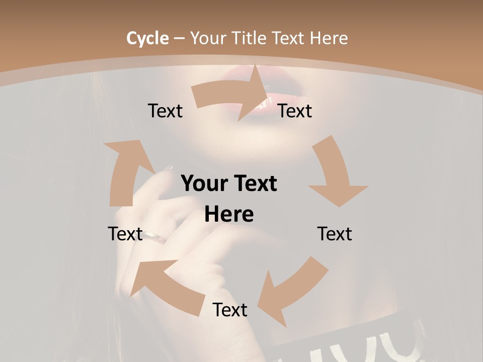 One Style Glamor PowerPoint Template