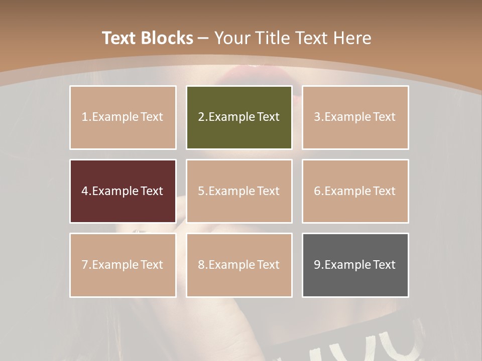 One Style Glamor PowerPoint Template