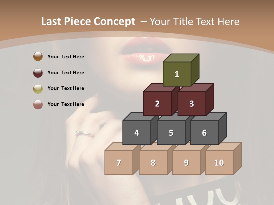 One Style Glamor PowerPoint Template