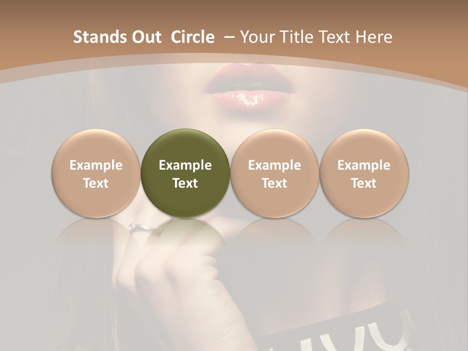 One Style Glamor PowerPoint Template