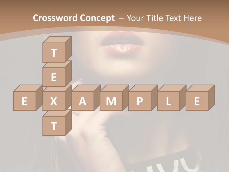 One Style Glamor PowerPoint Template