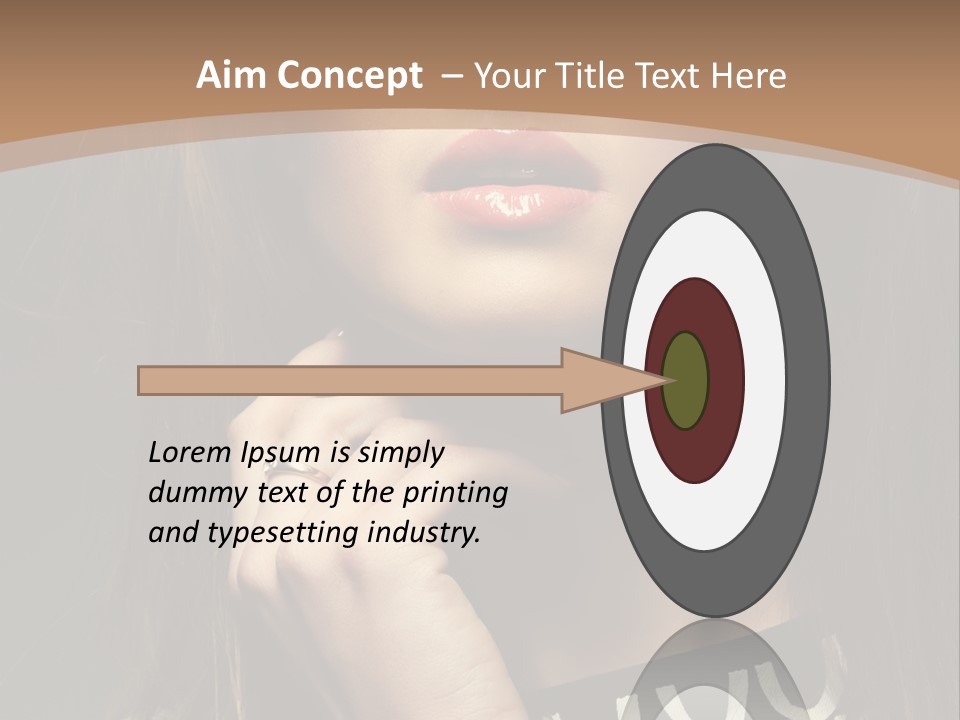 One Style Glamor PowerPoint Template