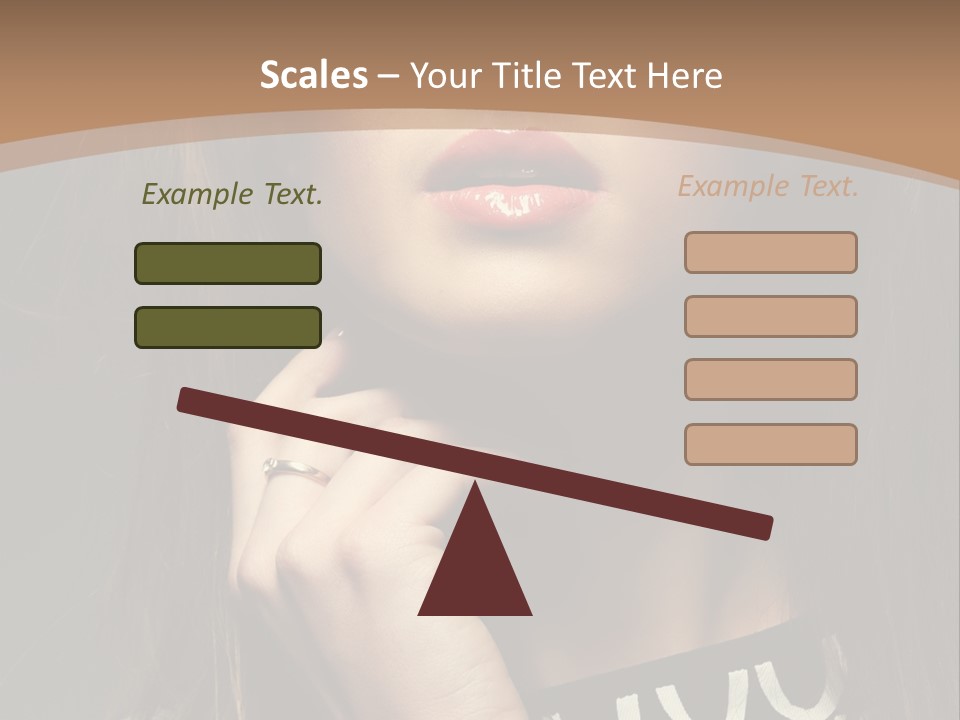 One Style Glamor PowerPoint Template