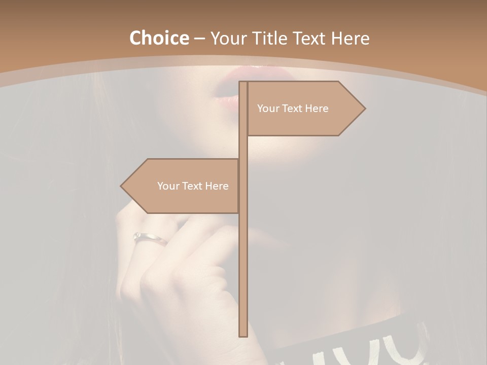 One Style Glamor PowerPoint Template