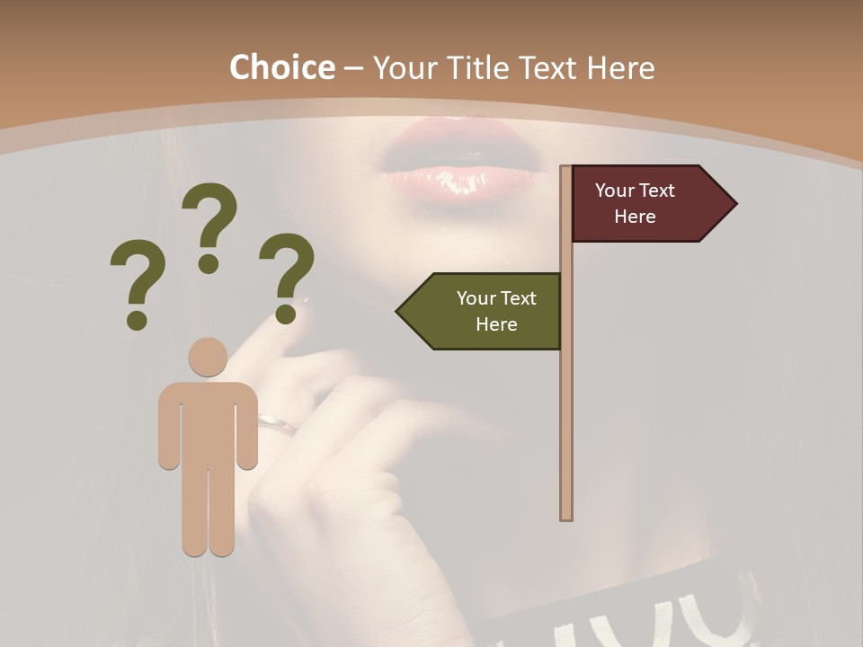 One Style Glamor PowerPoint Template