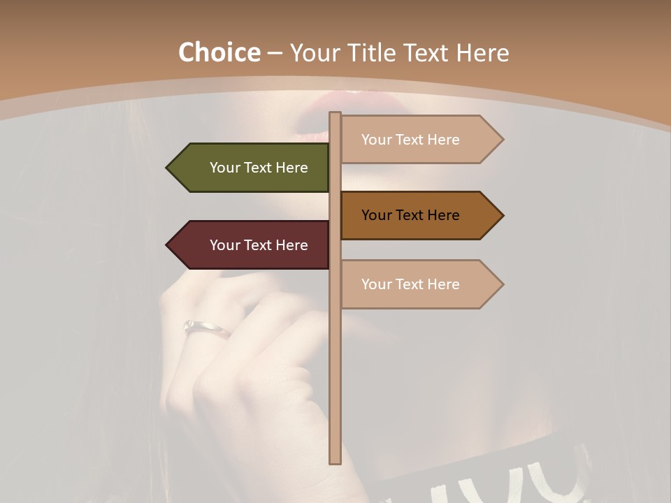 One Style Glamor PowerPoint Template
