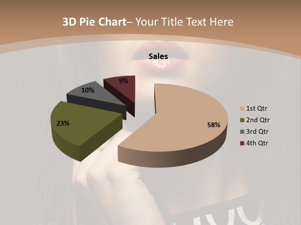 One Style Glamor PowerPoint Template