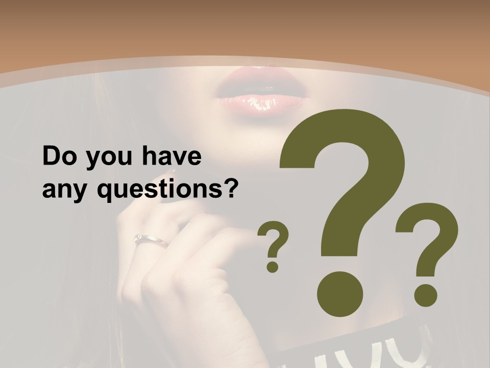 One Style Glamor PowerPoint Template