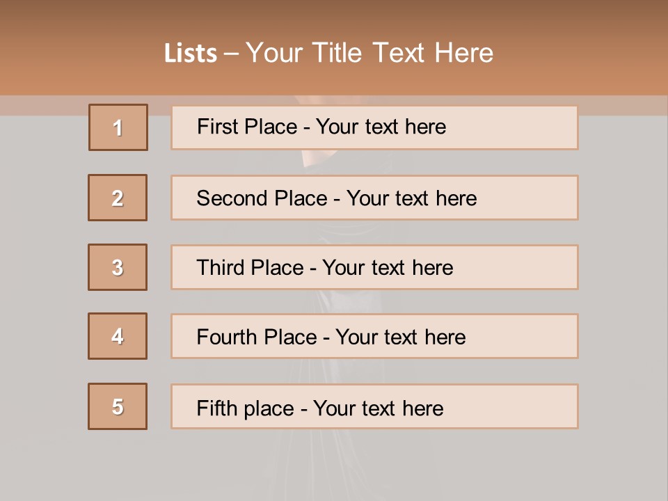 Dress Legs Attractive PowerPoint Template