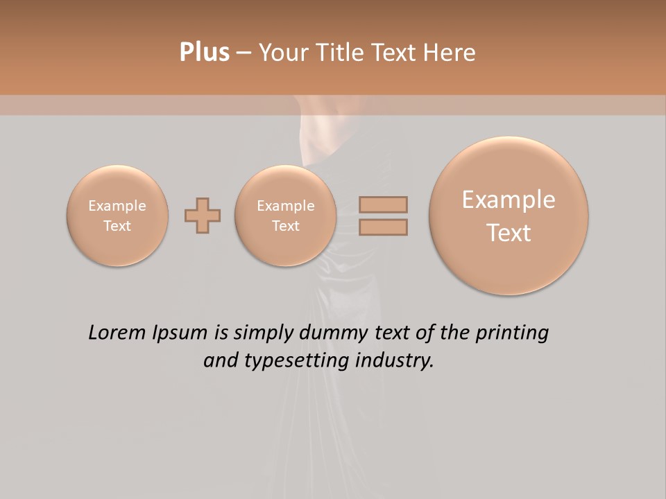 Dress Legs Attractive PowerPoint Template
