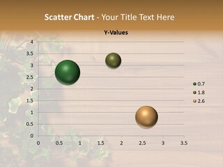 Pattern Wall Plant PowerPoint Template