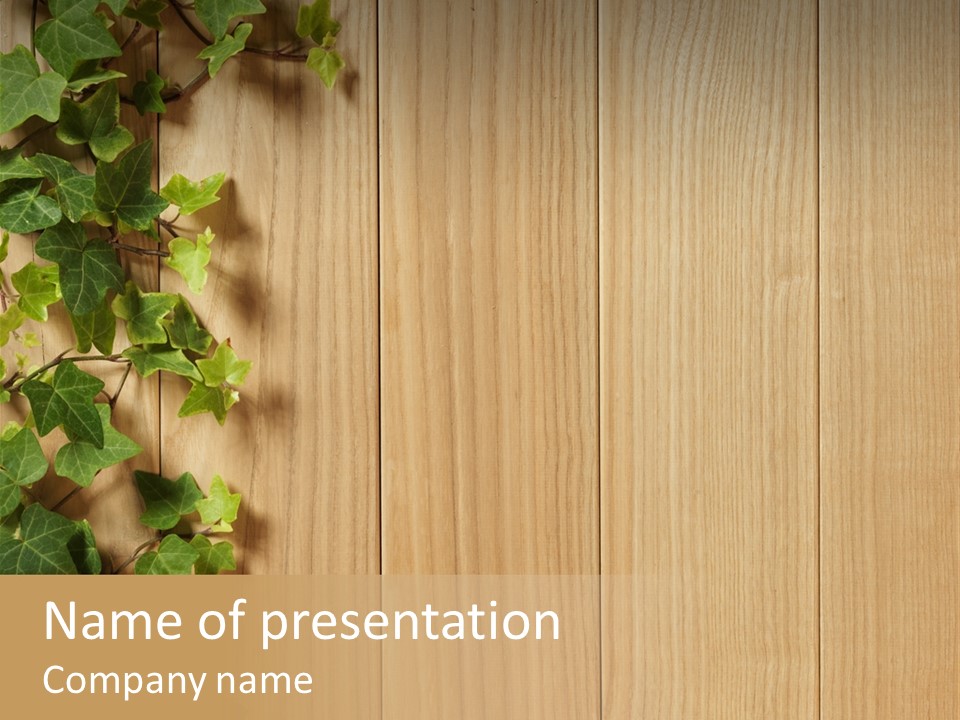 Board Decorative Background PowerPoint Template