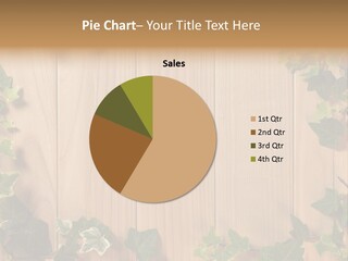 White Wooden Decorative PowerPoint Template