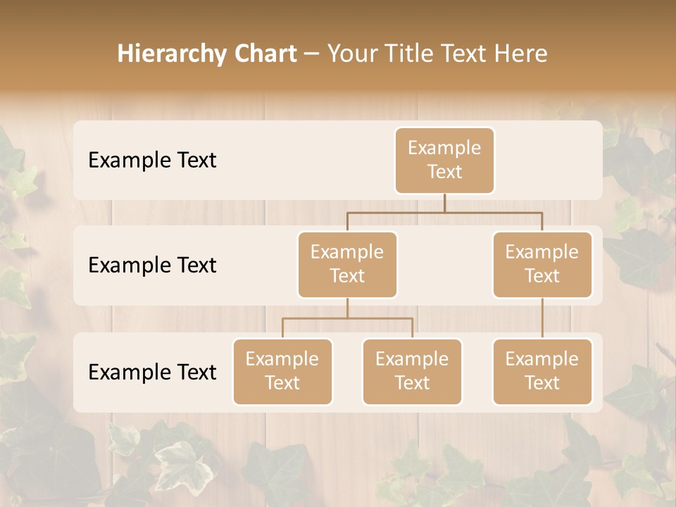 White Wooden Decorative PowerPoint Template