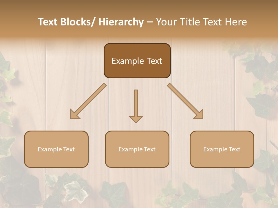 White Wooden Decorative PowerPoint Template