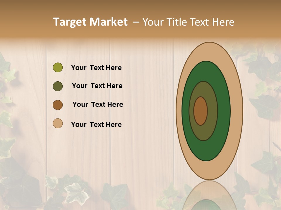 White Wooden Decorative PowerPoint Template