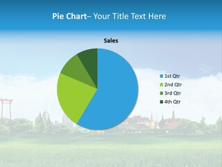 Reader Recreation Lawn PowerPoint Template