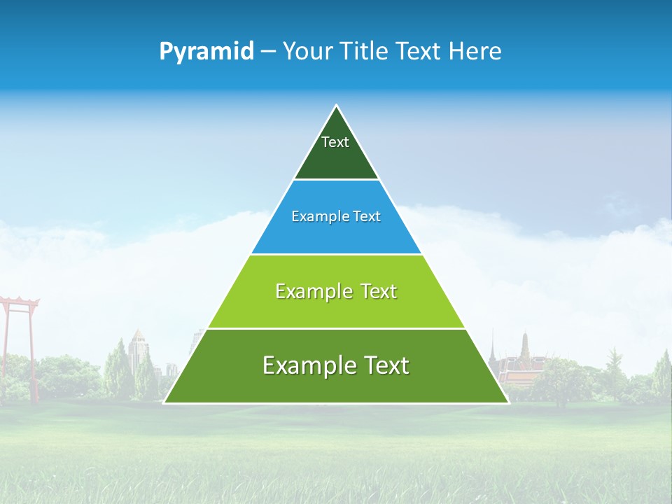 Reader Recreation Lawn PowerPoint Template