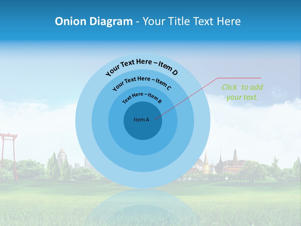Reader Recreation Lawn PowerPoint Template
