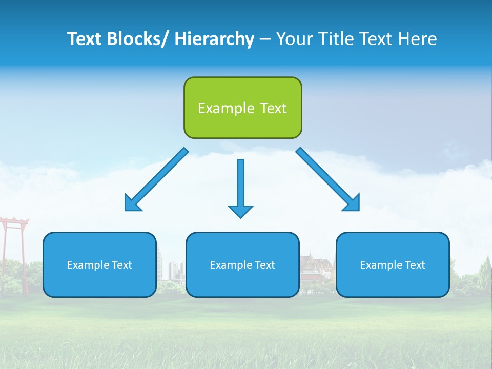 Reader Recreation Lawn PowerPoint Template