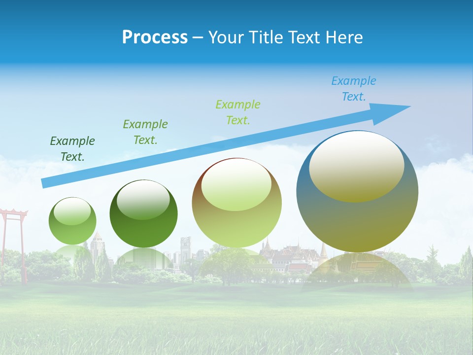 Reader Recreation Lawn PowerPoint Template