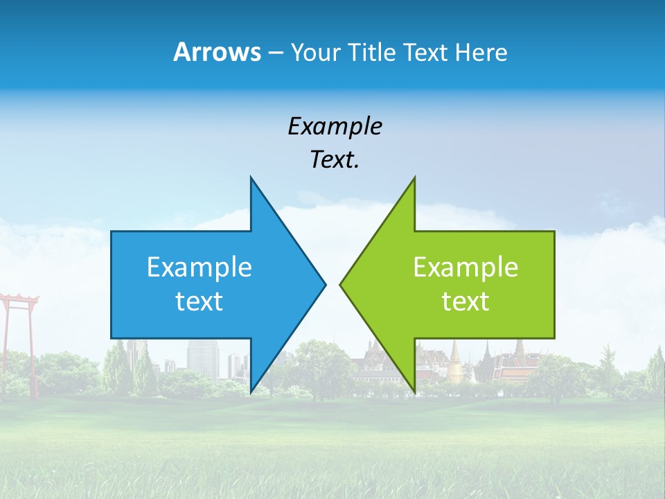 Reader Recreation Lawn PowerPoint Template